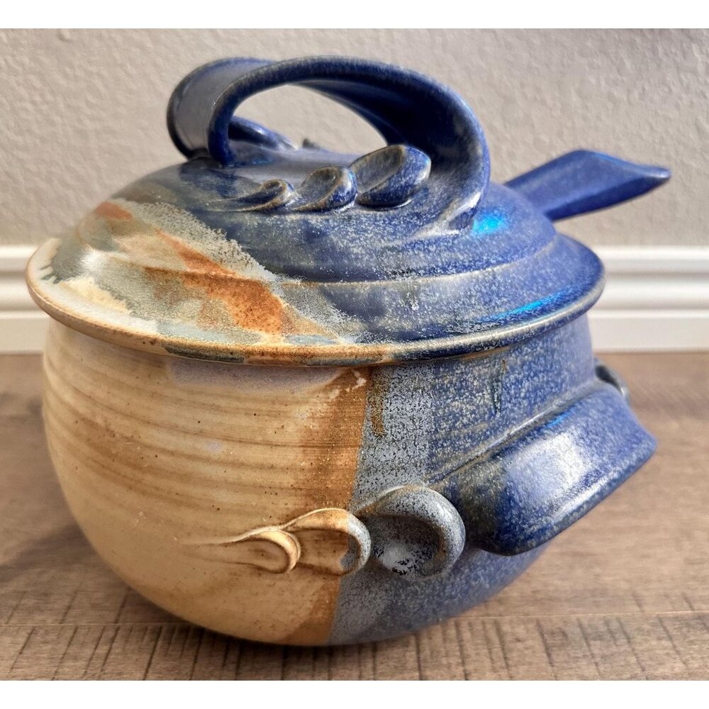 Studio Pottery Tureen Signed CSA Pristine